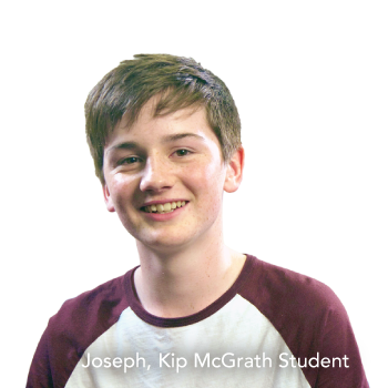 Joseph, Kip McGrath Student